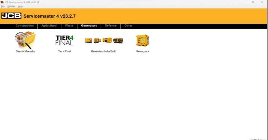 JCB SERVICEMASTER 4 23.11.2 [2023.11] 🛠️ Diagnostic software